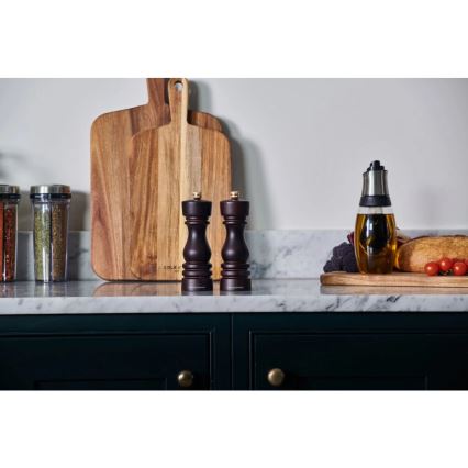 Cole&Mason - Set zout- en pepermolens LONDON 2 st. 18 cm beuken/bruin