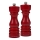 Cole&Mason - Set zout- en pepermolens LONDON 2 st. 18 cm beuken/rood