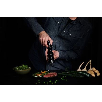 Cole&Mason - Set zout- en pepermolens LONDON 2 st. 18 cm beuken/zwart