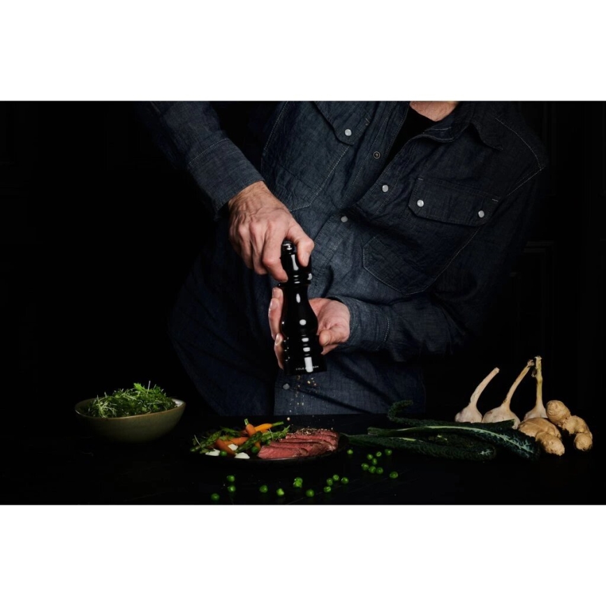 Cole&Mason - Set zout- en pepermolens LONDON 2 st. 18 cm beuken/zwart