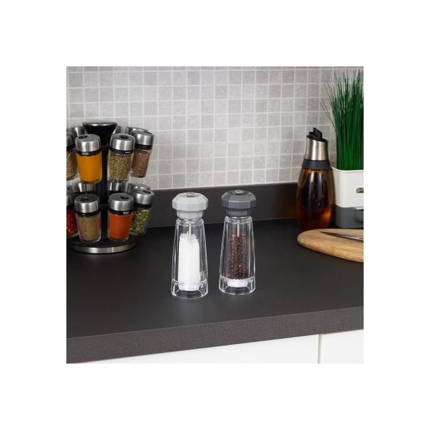 Cole&Mason - Set zout- en pepermolens LOWESTLOFT 2 stuks 17 cm