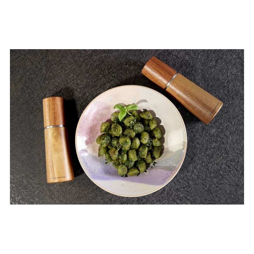 Cole&Mason - Set zout- en pepermolens MARLOW acacia 2 stuks 18,5 cm
