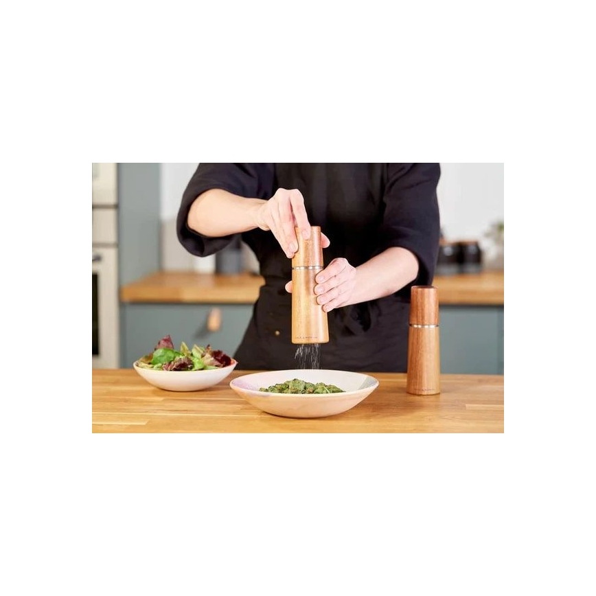 Cole&Mason - Set zout- en pepermolens MARLOW acacia 2 stuks 18,5 cm