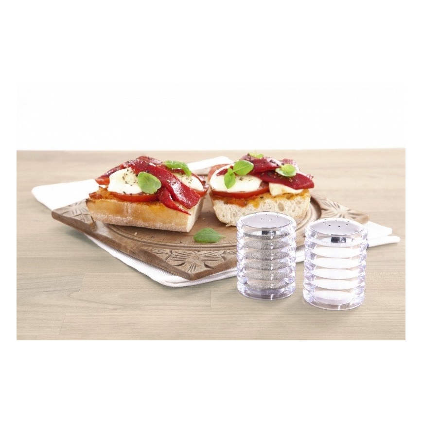 Cole&Mason - Zout- en peperstel BIJENKORF 2 stuks 7 cm