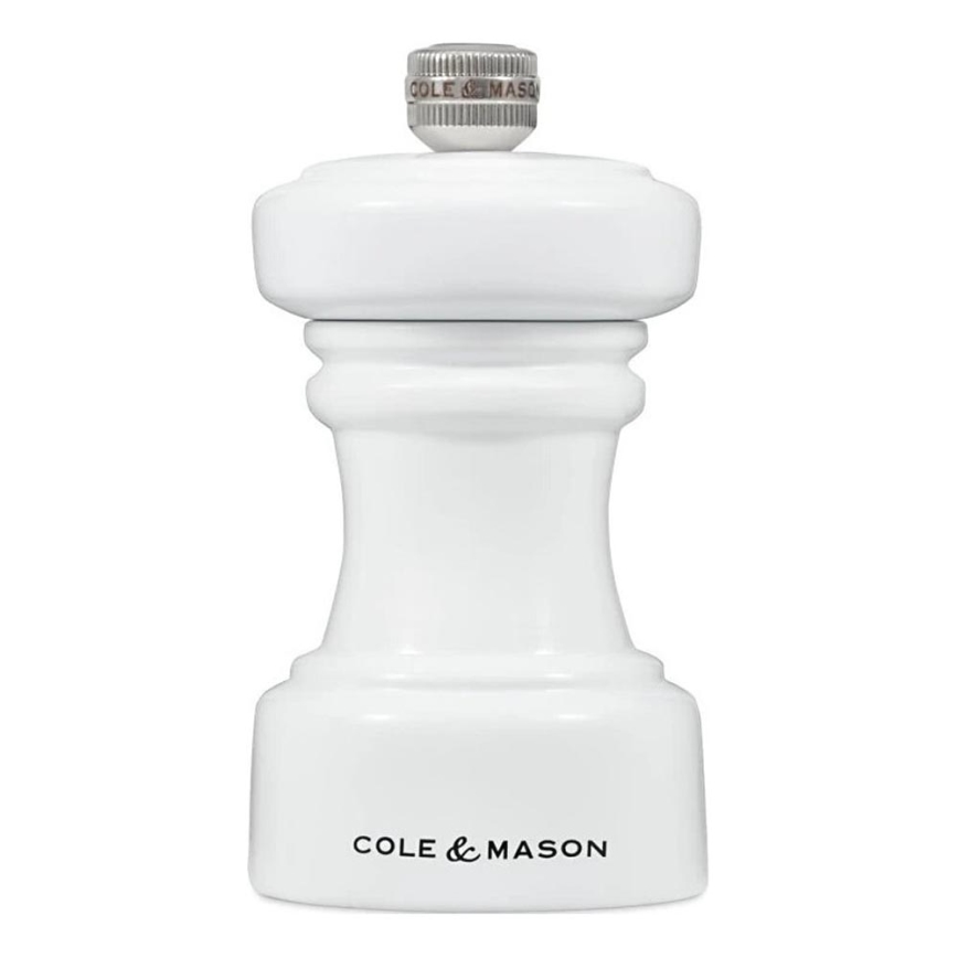 Cole&Mason - Zoutmolen HOXTON 10,4 cm beuken/glanzend wit