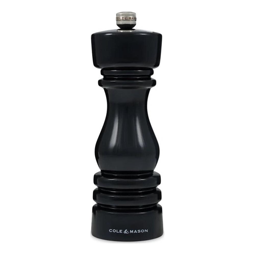 Cole&Mason - Zoutmolen LONDON 18 cm beuken/zwart