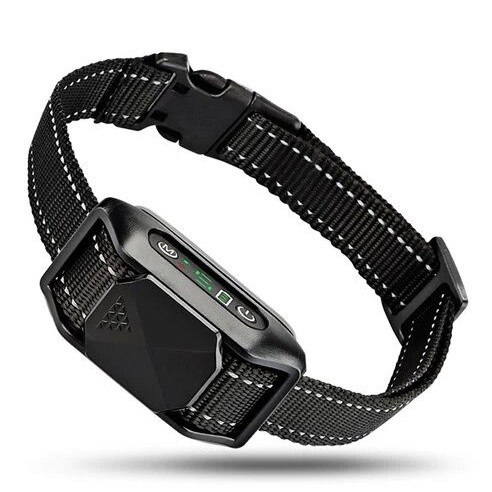 Collier anti aboiement pour chien 52cm 3,7V 300 mAh IP67