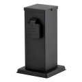Colonne de prises extérieur 2Z SCHUKO 230V anthracite IP44