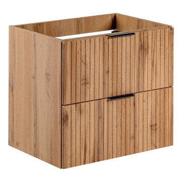 COMAD ADEL OAK 82-60-B-2S - Meuble sous-vasque ADEL 57 x 60,2 cm chêne