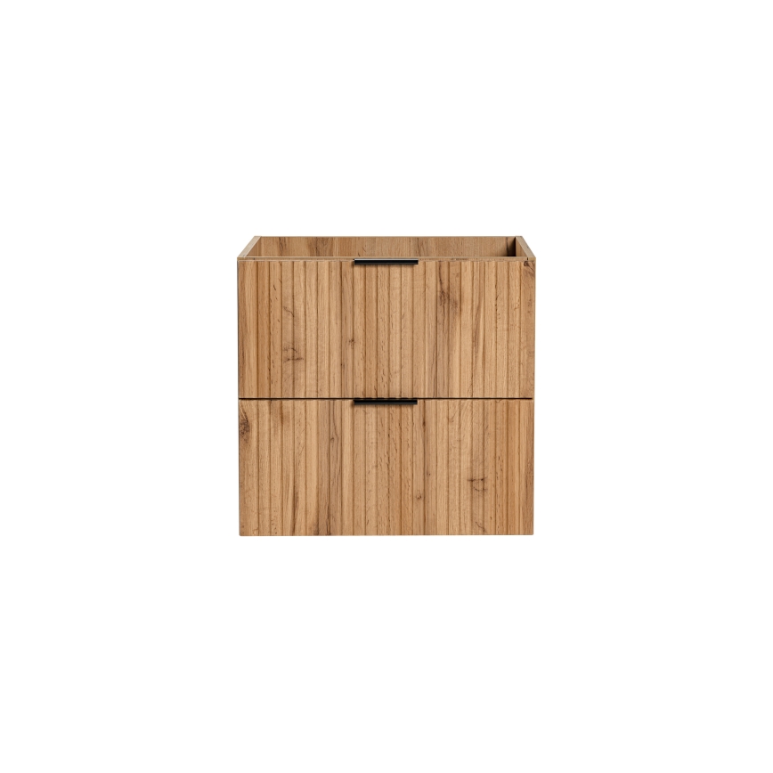 COMAD ADEL OAK 82-60-B-2S - Onderkast voor de wastafel ADEL 57x60,2 cm eiken