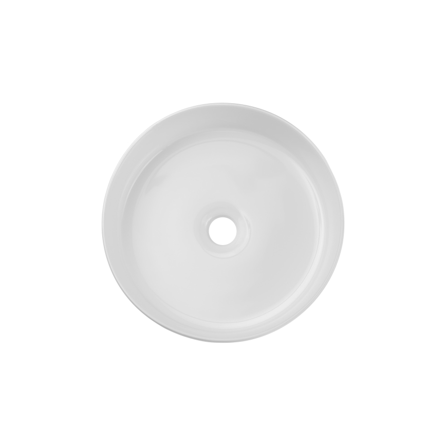 COMAD BEYOND 2 BLANC ( E-6565 ) - Vasque à poser BEYOND d. 36 cm céramique/blanc brillant
