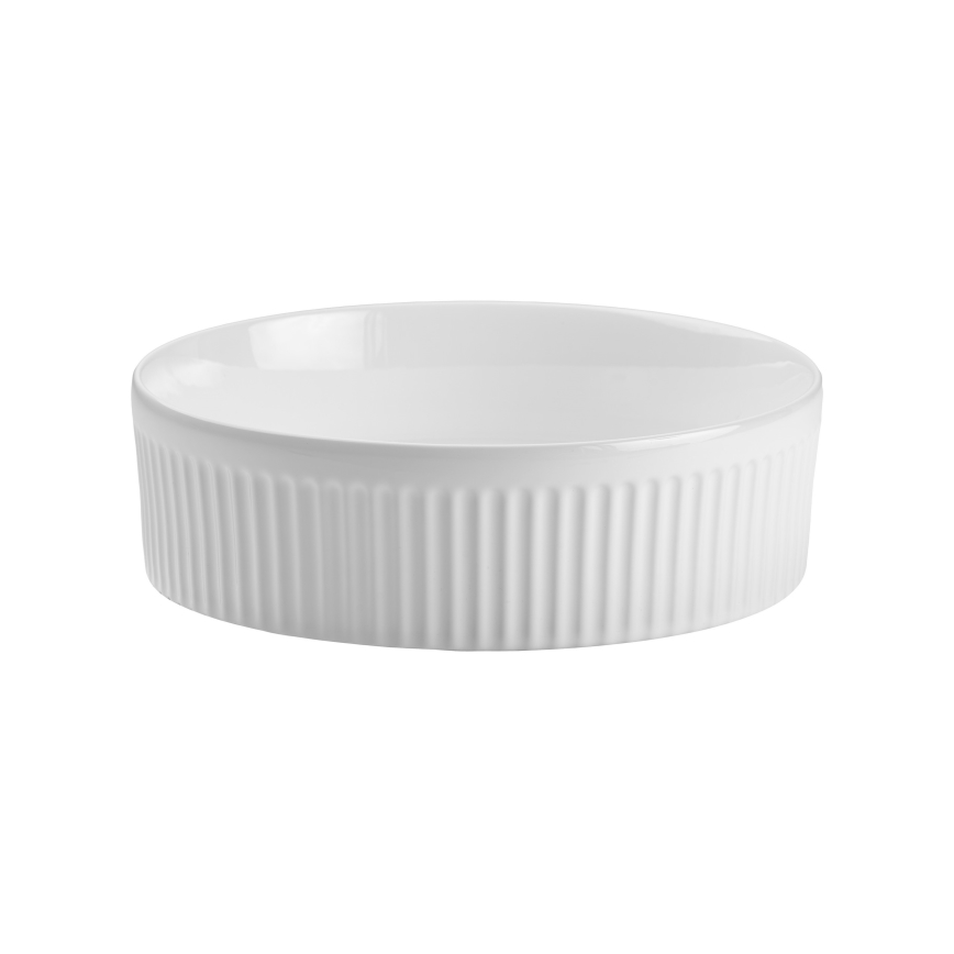 COMAD BEYOND 2 BLANC ( E-6565 ) - Vasque à poser BEYOND d. 36 cm céramique/blanc brillant