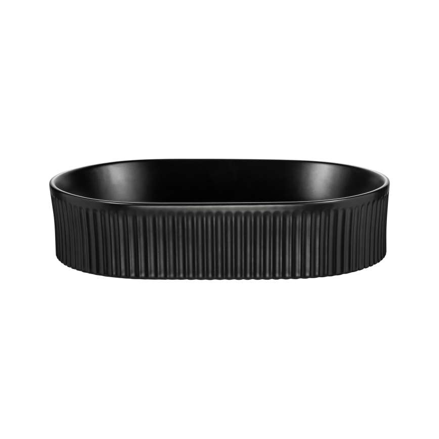 COMAD BEYOND 5 BLACK ( E-6564 ) - Aanrecht wastafel BEYOND 48x32,5 cm keramiek/mat zwart