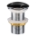 COMAD CLICK-CLACK T201M-B2-3 - Bonde de lavabo CLICK-CLACK d. 7 cm mat noir