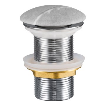 COMAD CLICK-CLACK T201M-H1-3 - Bonde de lavabo CLICK-CLACK d. 7 cm mat gris
