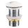 COMAD CLICK-CLACK T201M-W13-3 - Bonde de lavabo CLICK-CLACK d. 7 cm blanc mat