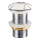 COMAD CLICK-CLACK T201M-W17-3 - Bonde de lavabo CLICK-CLACK d. 7 cm blanc mat