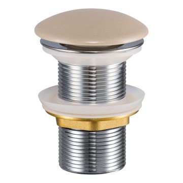 COMAD CLICK-CLACK T201MC-3 - Bonde de lavabo CLICK-CLACK d. 7 cm mat cappuccino