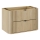 COMAD OVALIA CREMONA 82-80-46-2S - Badmeubel onder de wastafel OVALIA 52 x 80 cm Cremona-eiken