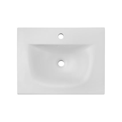 COMAD SKY 1 60 DP MATT WHITE - Inbouwwastafel SKY 46x61 cm mat wit