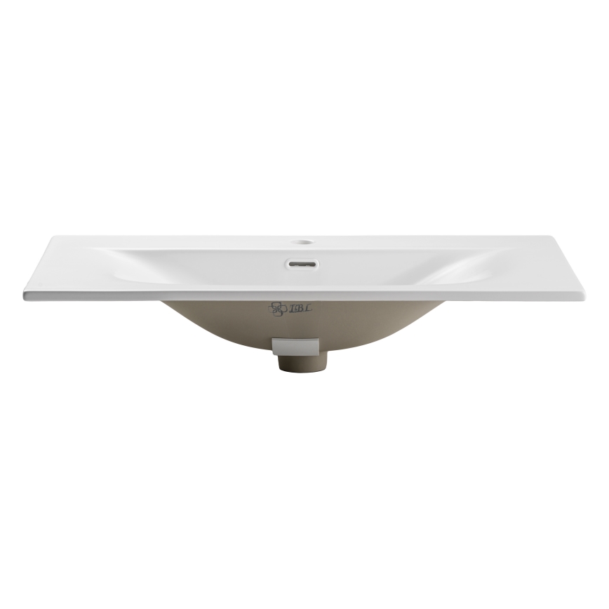 COMAD SKY 1 80 DP MATT WHITE - Inbouwwastafel SKY 46 x 81 cm, mat wit