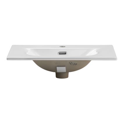 COMAD SKY 3 60CM DP ( E-8099-3-60 ) - Lavabo encastré SKY 61x40 cm céramique/blanc mat