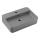 COMAD TRUST 2 MATT LIGHT GREY ( E-6282 ) - Aanrecht wastafel TRUST 55x38 cm keramiek/mat grijs