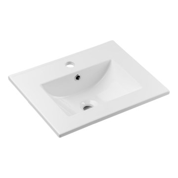 COMAD UM-2050RB DANCE 50 DP - Vasque à encastrer DANCE 52x40 cm céramique/blanc mat
