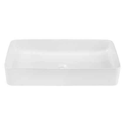 COMAD UM-6275 SLIM 60 WIT DP - Aanrecht wastafel SLIM 61x34 cm keramiek/glanzend wit