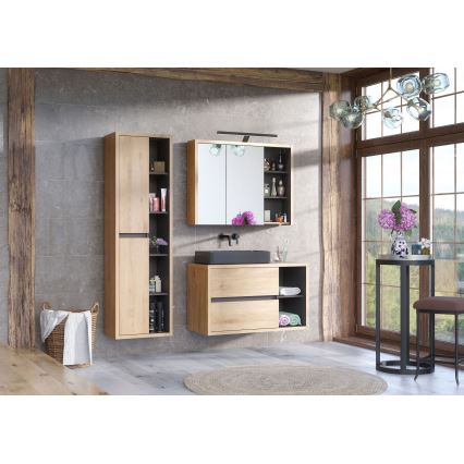 COMAD UM-6276 SLIM 40 GREY DP - Vasque à poser SLIM 37x37 cm céramique/mat gris