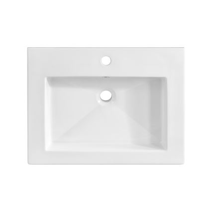 COMAD UM-8070 SPIRIT 60 DP - Lavabo encastré SPIRIT 46x61 cm blanc
