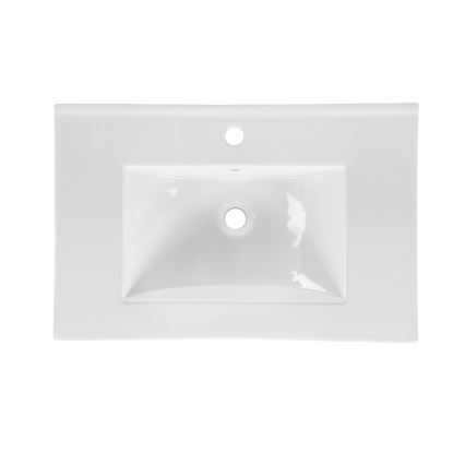 COMAD UM-CFP LAVA 60D DP - Lavabo encastré LAVA 46 x 61 cm blanc