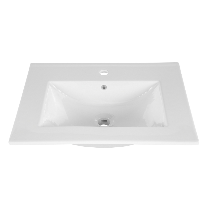 COMAD UM-CFP LAVA 60D DP - Lavabo encastré LAVA 46 x 61 cm blanc