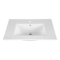 COMAD UM-CFP LAVA 80D - Lavabo encastré LAVA 81x46 cm céramique/blanc brillant