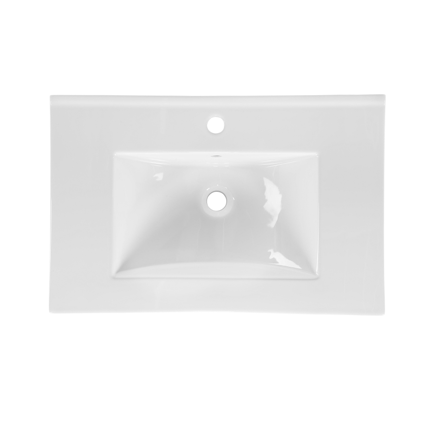 COMAD UM-CFP LAVA 80D - Vasque à encastrer LAVA 81x46 cm céramique/blanc brillant