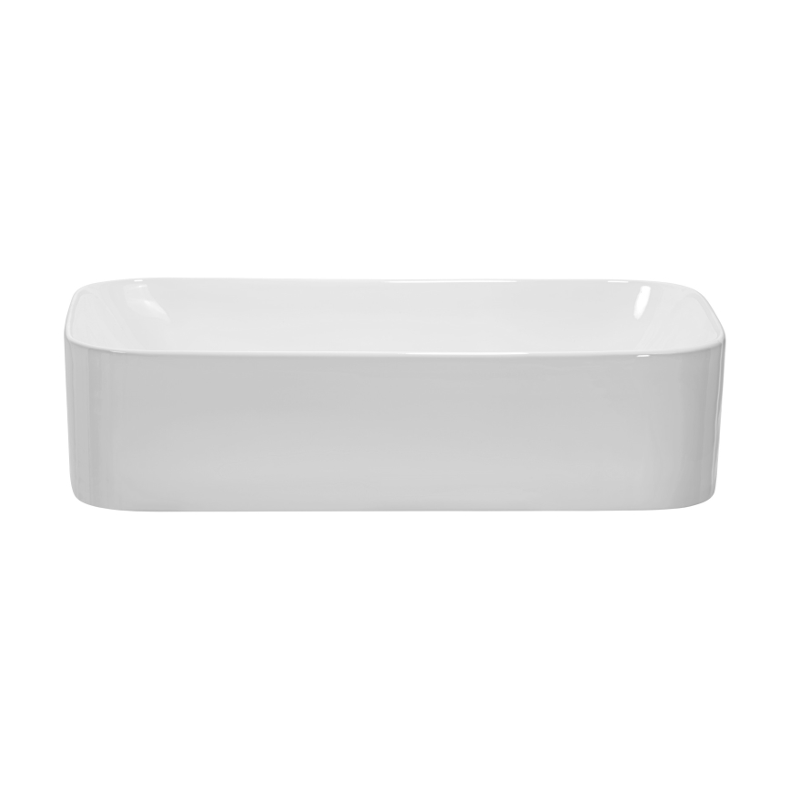 COMAD UN-KATI60-SW 7857B(60) - Aanrecht wastafel KATI 61x38 cm keramiek/glanzend wit