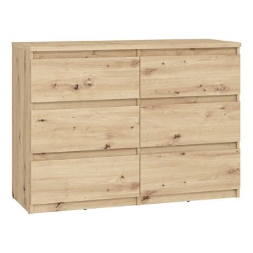 Commode à tiroirs MAO chêne artisan