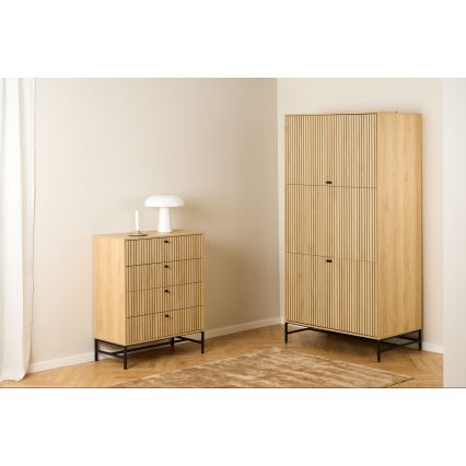Commode à tiroirs OLIVIA en chêne