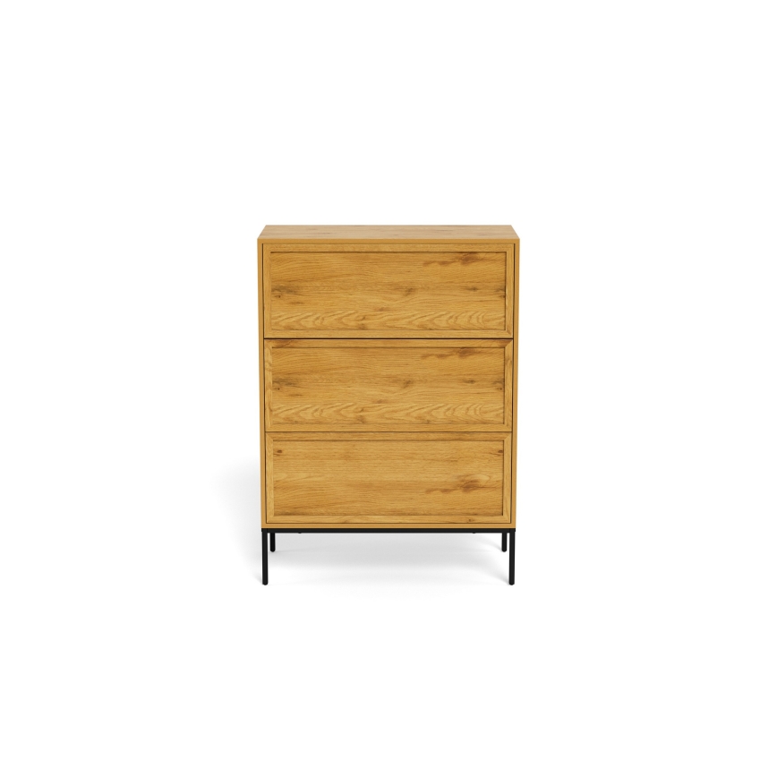 Commode ALIN 80x40 cm, brun clair