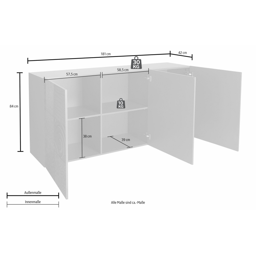 Commode ARIA anthracite