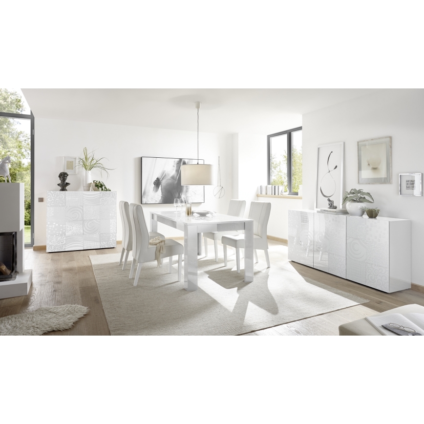 Commode ARIA blanche