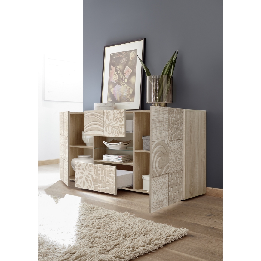 Commode ARIA chêne Sonoma