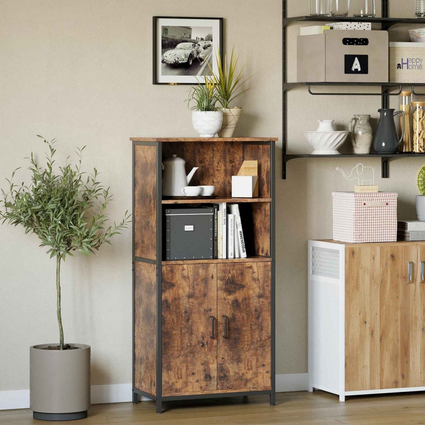 Dressoir FIRA bruin/zwart