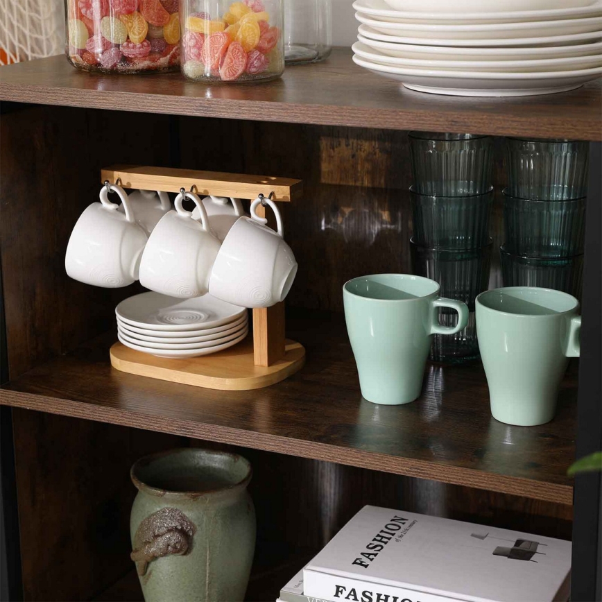 Dressoir FIRA bruin/zwart
