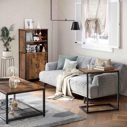 Dressoir FIRA bruin/zwart