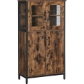 Commode FIRA marron/noir