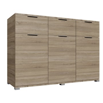 Commode HOPE 120x78x35 cm chêne Sonoma