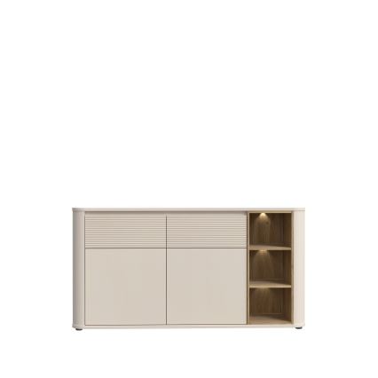 Commode INAR beige/chêne