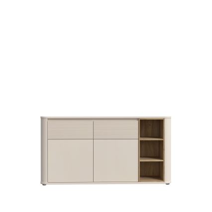Commode INAR beige/chêne