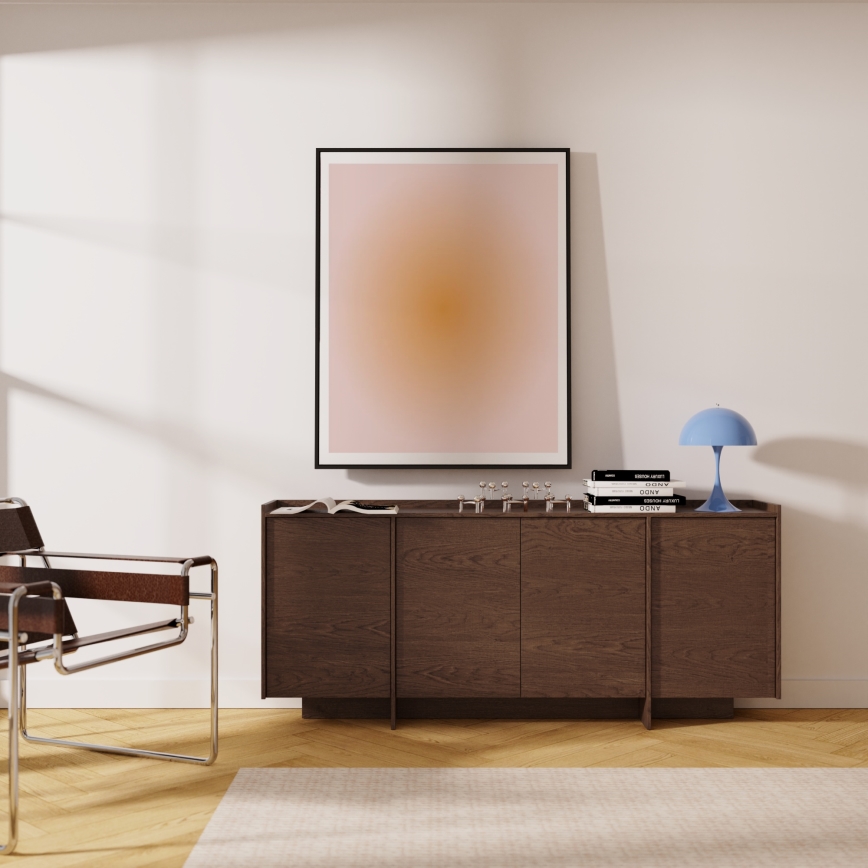Commode KEMI 200x90x38 chêne